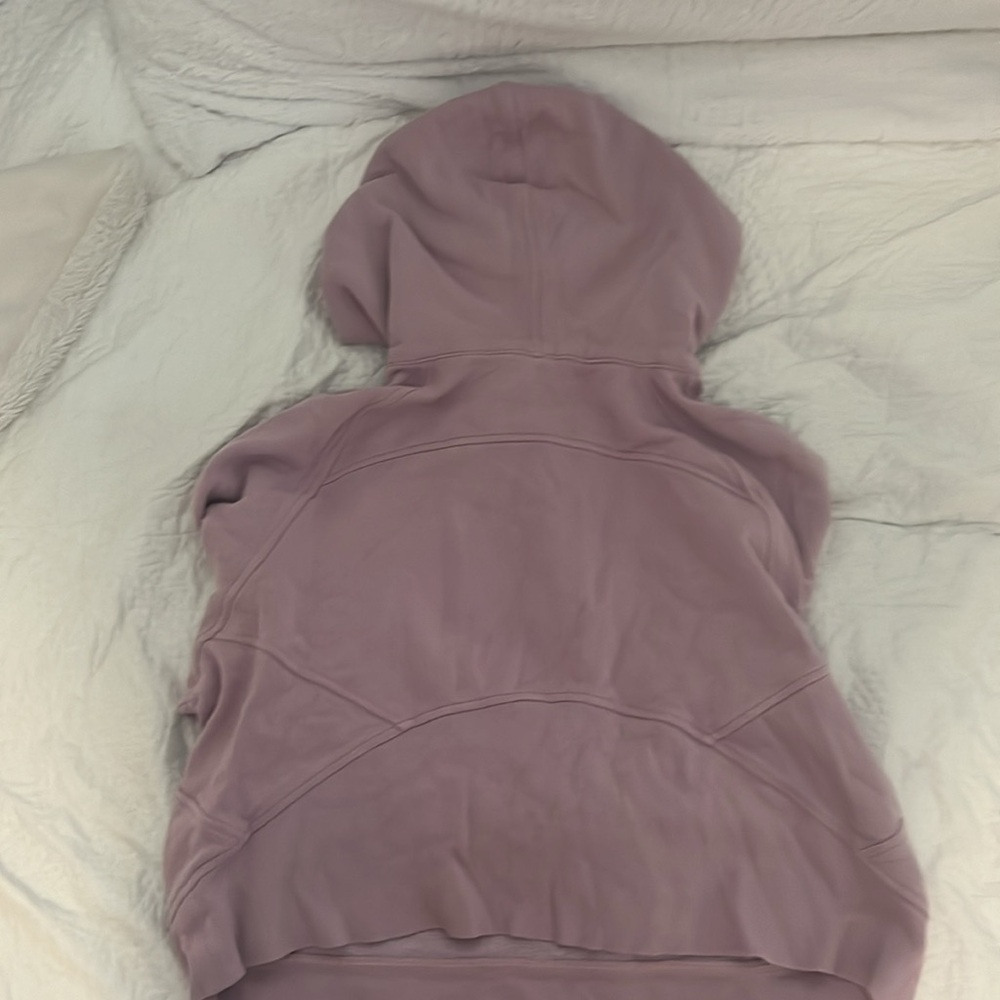 Light pink Lululemon scuba size medium large, not used no stains! - Picture 2 of 2